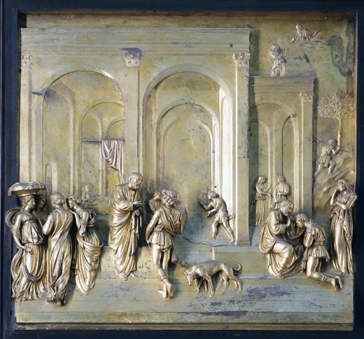 Bronze Ghiberti Door Panel